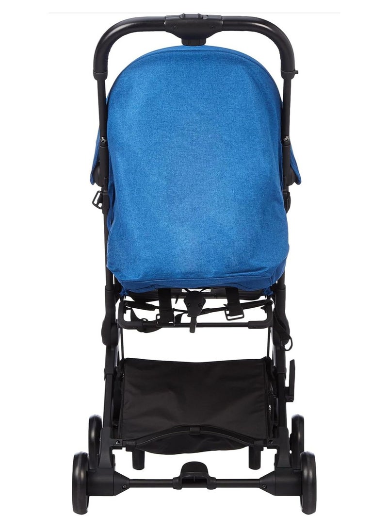 Generic Multifunctional Portable Folding Baby Stroller Four Wheeled Stroller For Sitting And Lying Baby One Button Retraction  - Image 3