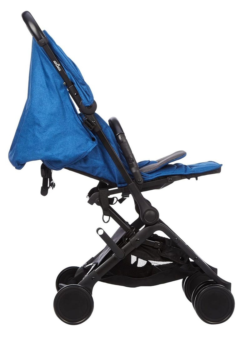 Generic Multifunctional Portable Folding Baby Stroller Four Wheeled Stroller For Sitting And Lying Baby One Button Retraction  - Image 4