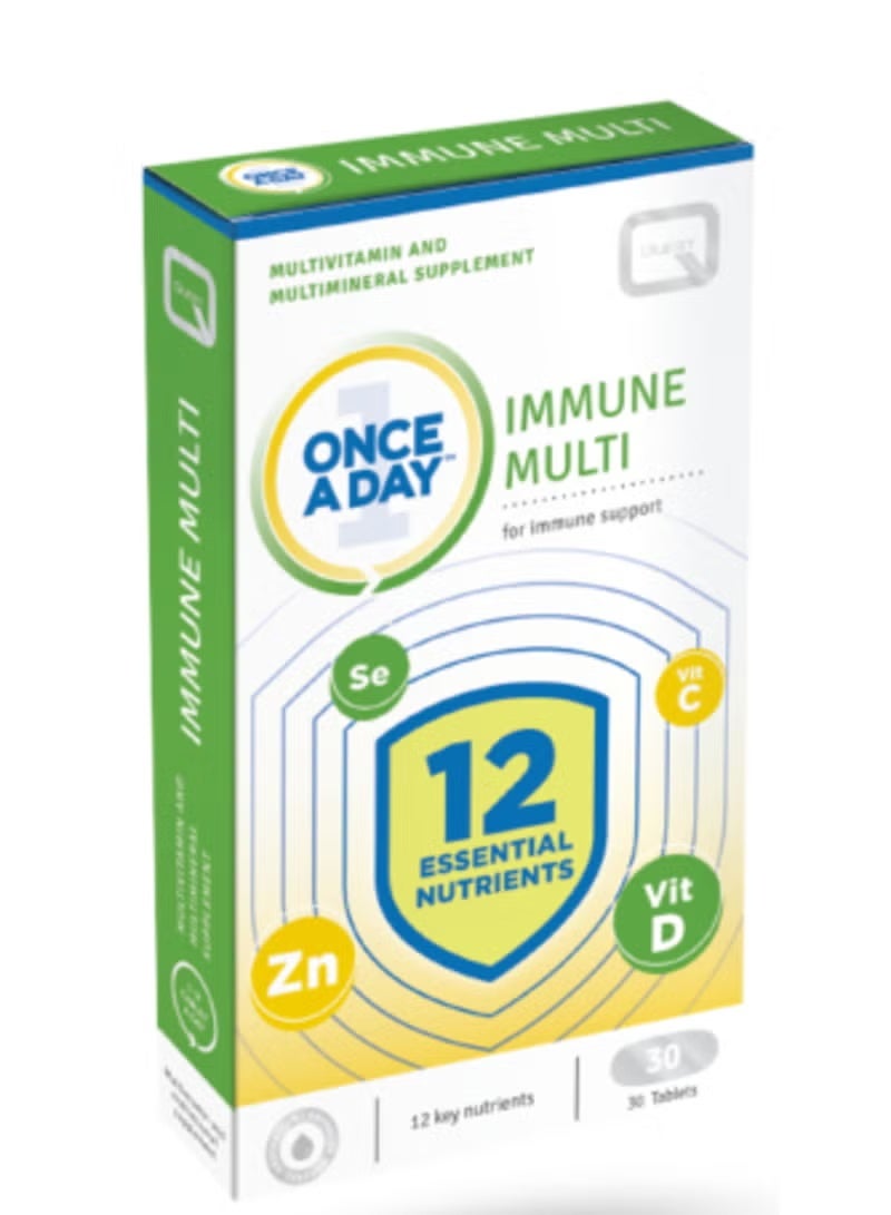 Quest Once A Day Immune Multi Tab 30'S