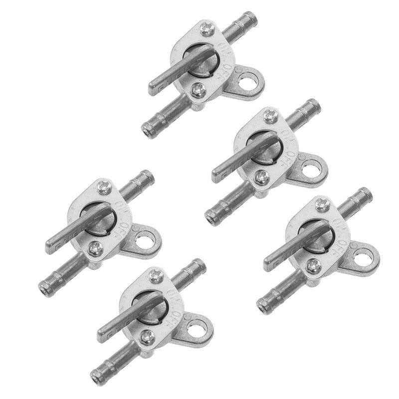 5pcs Metal Inline Fuel Shut Off Valves For Dirt Bikes ATVs Go Karts Lawn Mowers - Image 2