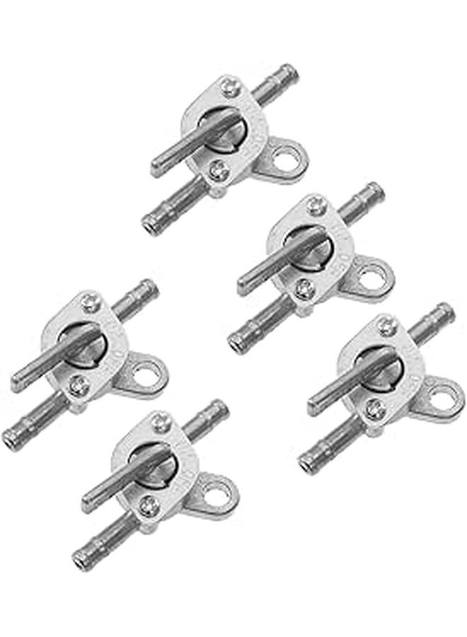 5pcs Metal Inline Fuel Shut Off Valves For Dirt Bikes ATVs Go Karts Lawn Mowers - Image 1