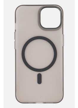LEVELO iPhone 14 MagSafe Glory Matte Back Case, Grey  - Image 3