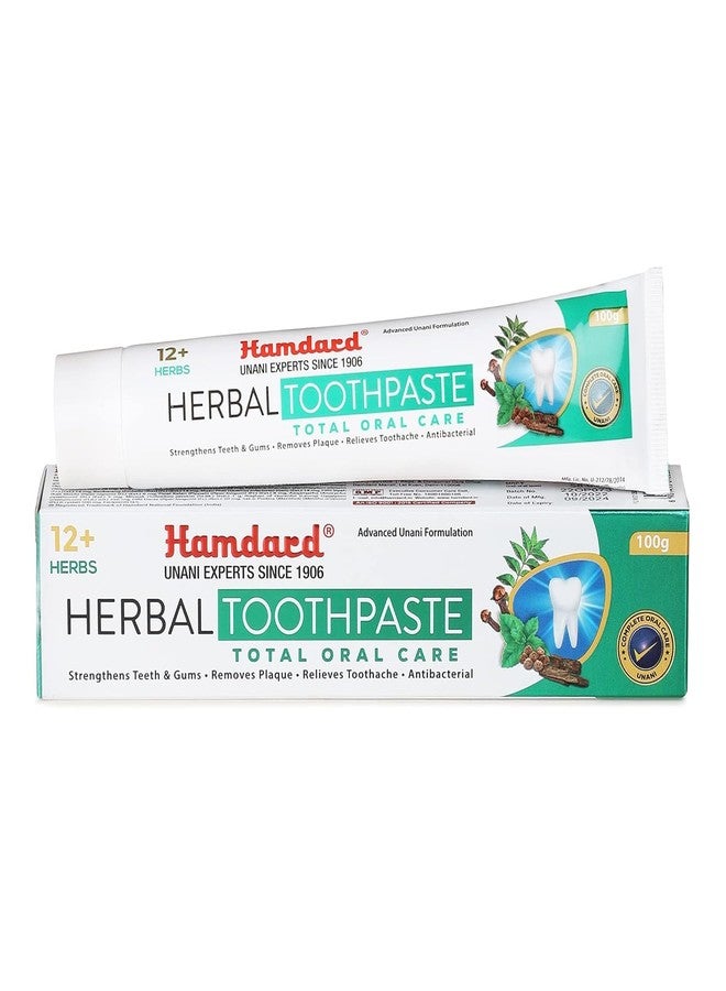 HAMDARD Herbal & Paan + Total Oral Care Germ Protection Antibacterial Toothpaste (100gm) - Combo of 2 - Image 3