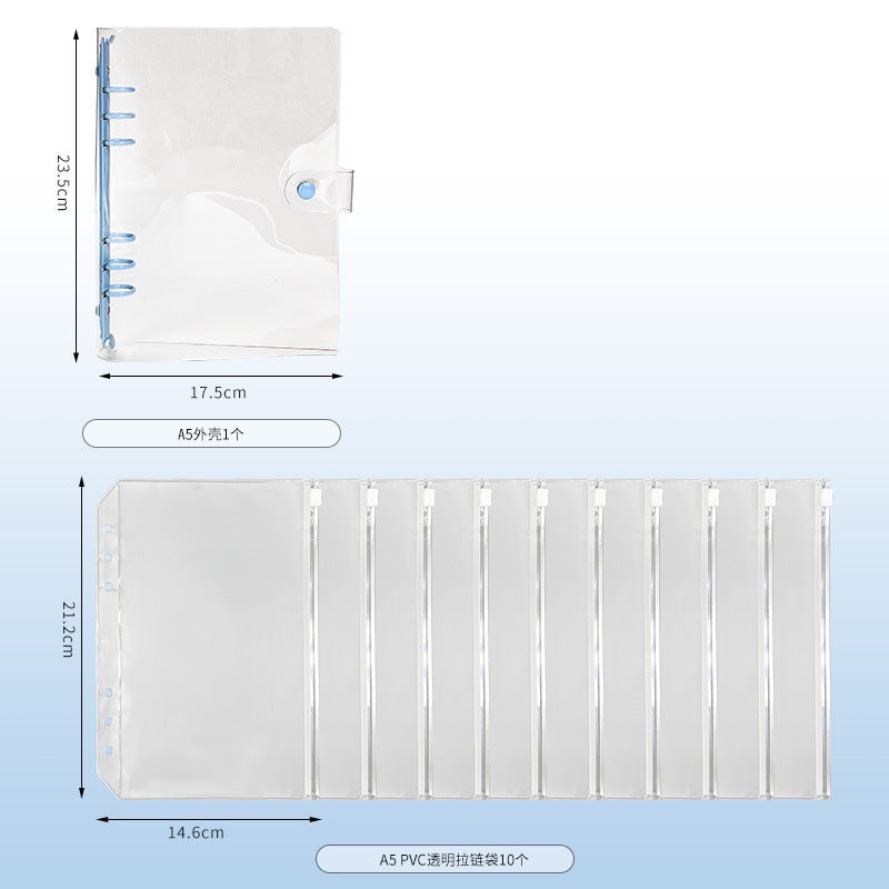Manufacturers Household Documents Household Registration Book Vaccine Book Baby Birth Certificate Portable Passport Loose-Leaf Book Storage Folder - Image 1