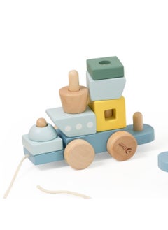 Classic World Classic World Pull Ocean Toy – Wooden Pull-Along Ocean Animal Playset for Toddlers, Develops Motor Skills & Imagination  - Image 5
