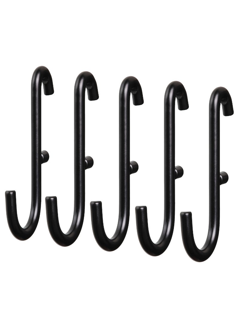 Hooks For Pegboard Pack Of 5, Black
