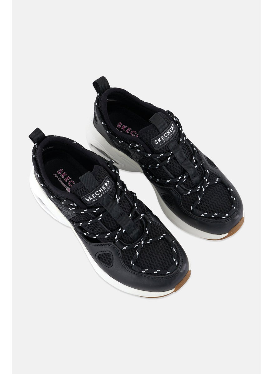 SKECHERS - Women Muno - Main Attraction Lace Up Outdoor Shoes, Black - Image 1