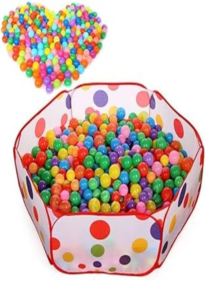 SKEIDO SKEIDO 1.2M Ocean Ball Pool Pit Playhouse Portable Foldable Tent Indoor Outdoor Educational Colorful Toys Gift For Children Kids Baby 