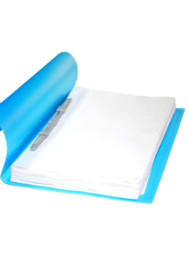 حافظة ملفات تقارير متعددة الألوان من شاينينج زون، مقاس A4، مزودة بمشبك بلاستيكي، لحفظ الشهادات، والمستندات المكتبية، والتقارير، وحامل الصفحات، والعروض التقديمية | عبوة من 10 قطع - Image 3