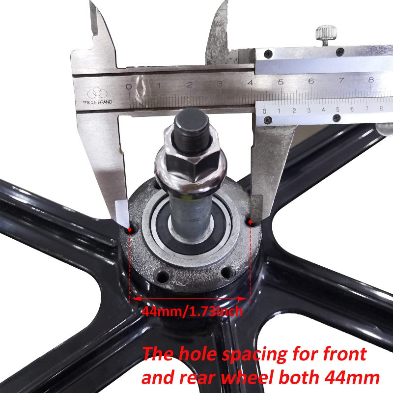 CDHPOWER 26" Bicycle Rear Mag Wheel 135mm for Rotary Freewheel,Aluminum Alloy Black Rear Bike Rim - Image 4