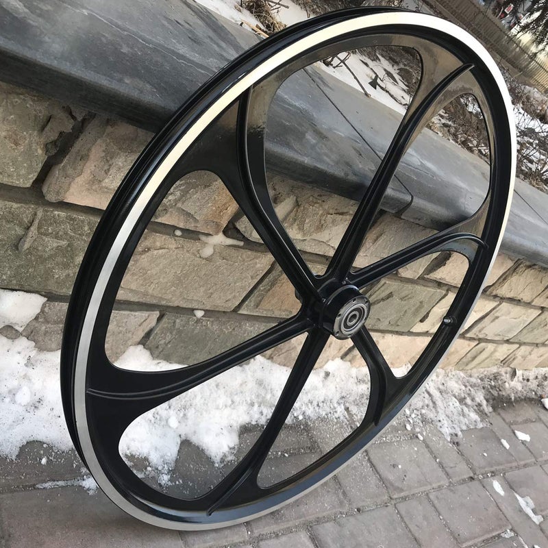 CDHPOWER 26" Bicycle Rear Mag Wheel 135mm for Rotary Freewheel,Aluminum Alloy Black Rear Bike Rim - Image 5