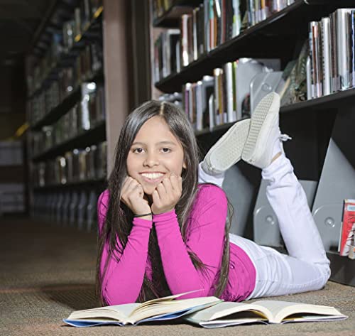 Brix Girls' Long Sleeve Tees - 4 -Pack Crew Neck Super Soft Cotton T Shirts. (Grey, Pink, Black, White, 14/16 Years) - Image 3