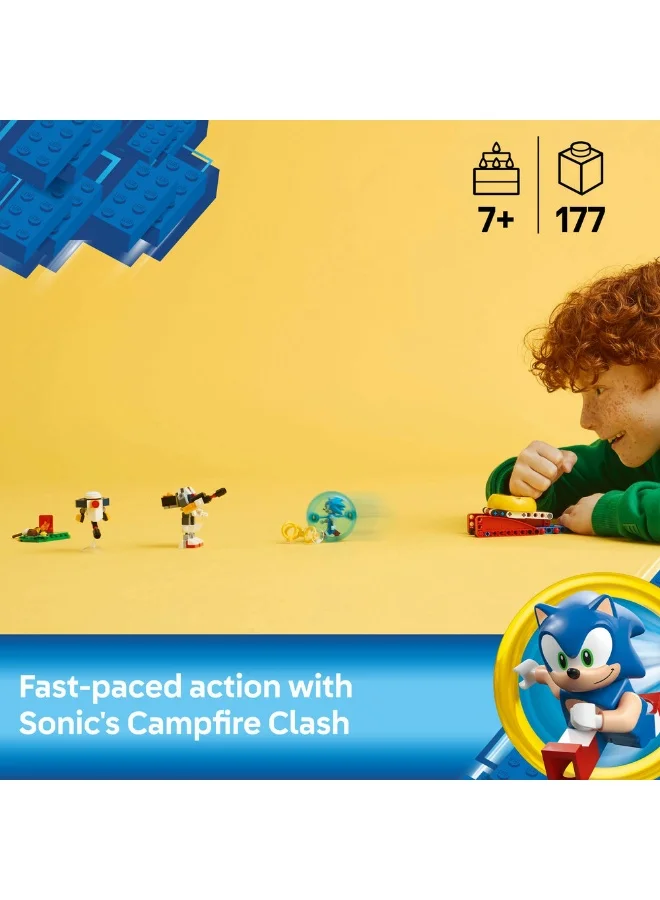 ليغو لعبة المواجهة عند نار مخيّم Sonic من ليغو® Sonic the Hedgehog™‍‌‎ 77001