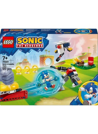 لعبة المواجهة عند نار مخيّم Sonic القابلة للتجميع من ليغو® Sonic the Hedgehog™‍‌‎ للصبيان والبنات 77001 - view 2