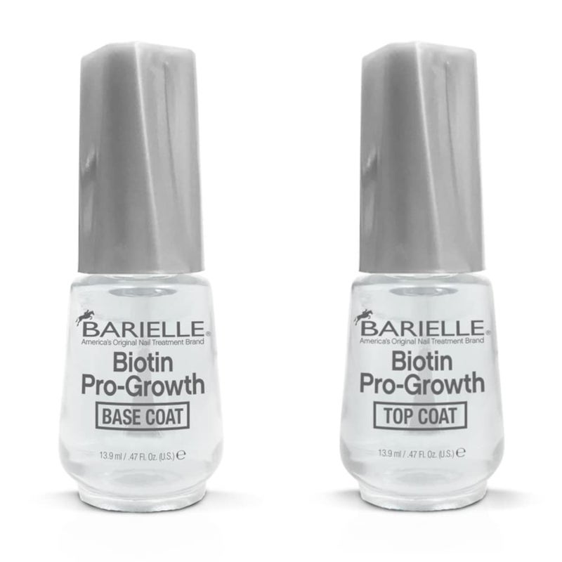 BARIELLE Biotin Pro-Growth Base Coat & Top Coat Collection 2-PC Set - Image 1