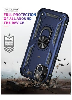 TEAM LUXURY Protective Case For iPhone 13 Heavy Duty Armor with Magnetic Ring Stand  - Image 4