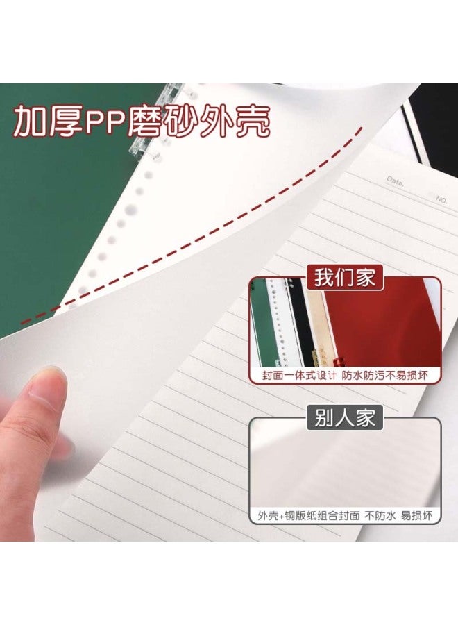 HELPS Creative B5 Notebook, High-looking, Thickeneded Horizontal Line Loose-leaf Detachable Notebook, Simple Notepad That Does Not Irritate Your Hands - Image 2