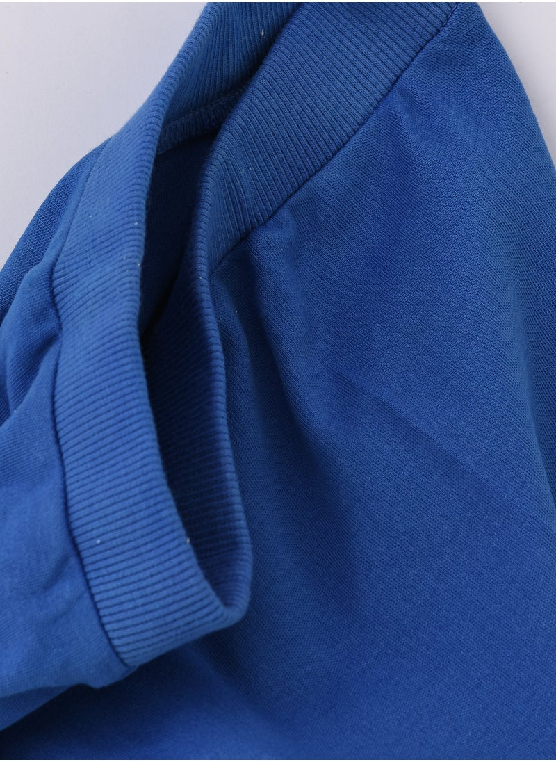 JAM Classic Blue Knitted Cotton Pants for Toddlers  - Image 4
