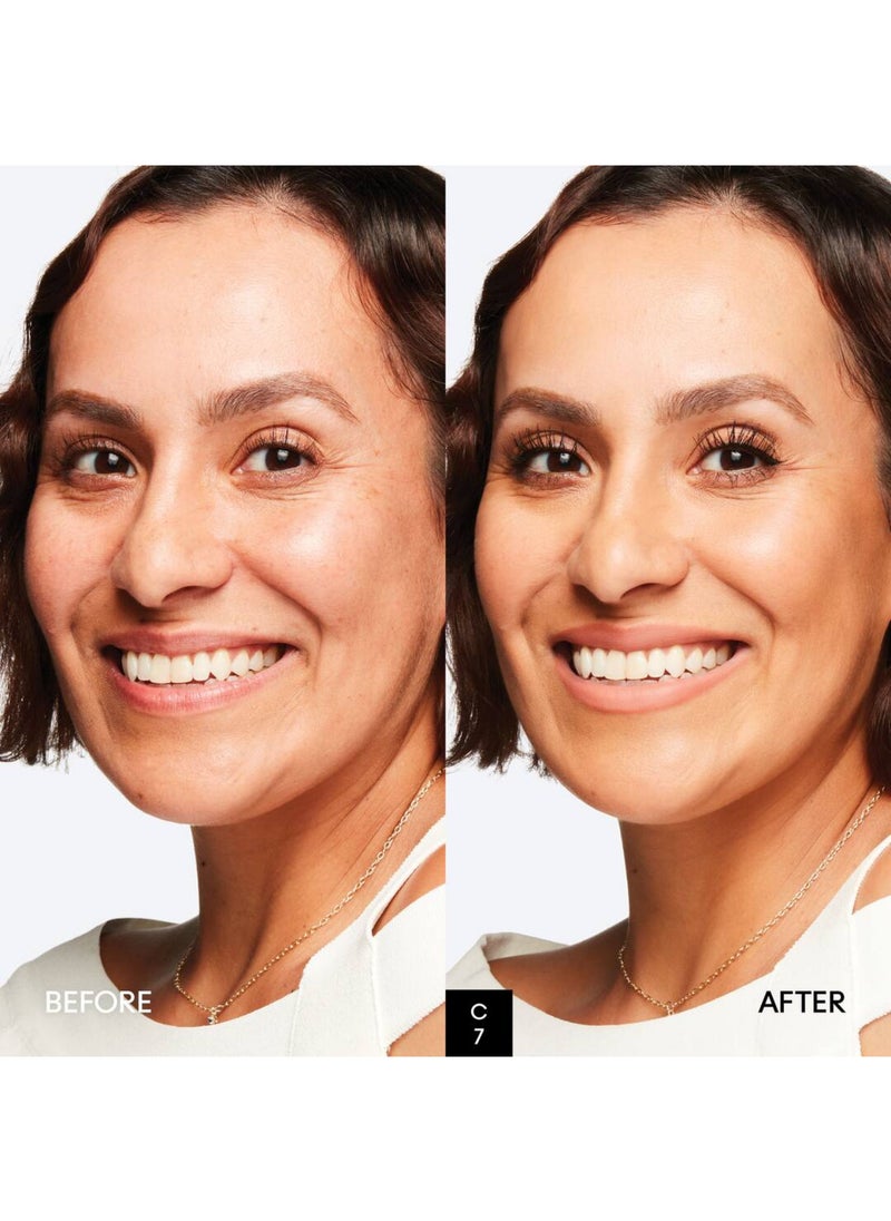 MAC Cosmetics Studio Radiance Face and Body Radiant Sheer Foundation Deep neutral with golden undertone for dark skin C7  - Image 3