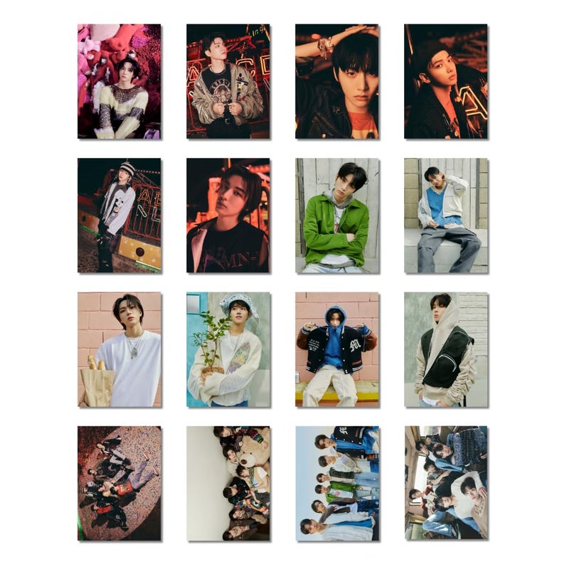 Boy Next Door Photocards Pack of 16 (8 x 11 cm) | Boy Next Door All Members Photocard Set | K-Pop Photocards | Aesthetic Wall Prints | For K-Pop Fans | K-Pop Merch (Pack of 16)  - Image 1
