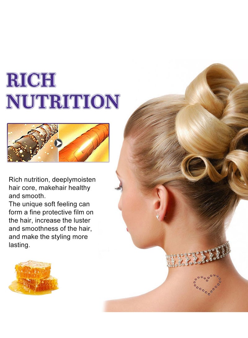 إيلهو عصا الشمع لتقطير الشعر والتشطيب والتشطيب من شمع الشعر وكريم تشطيب الشعر المحطم الصغير - Image 2