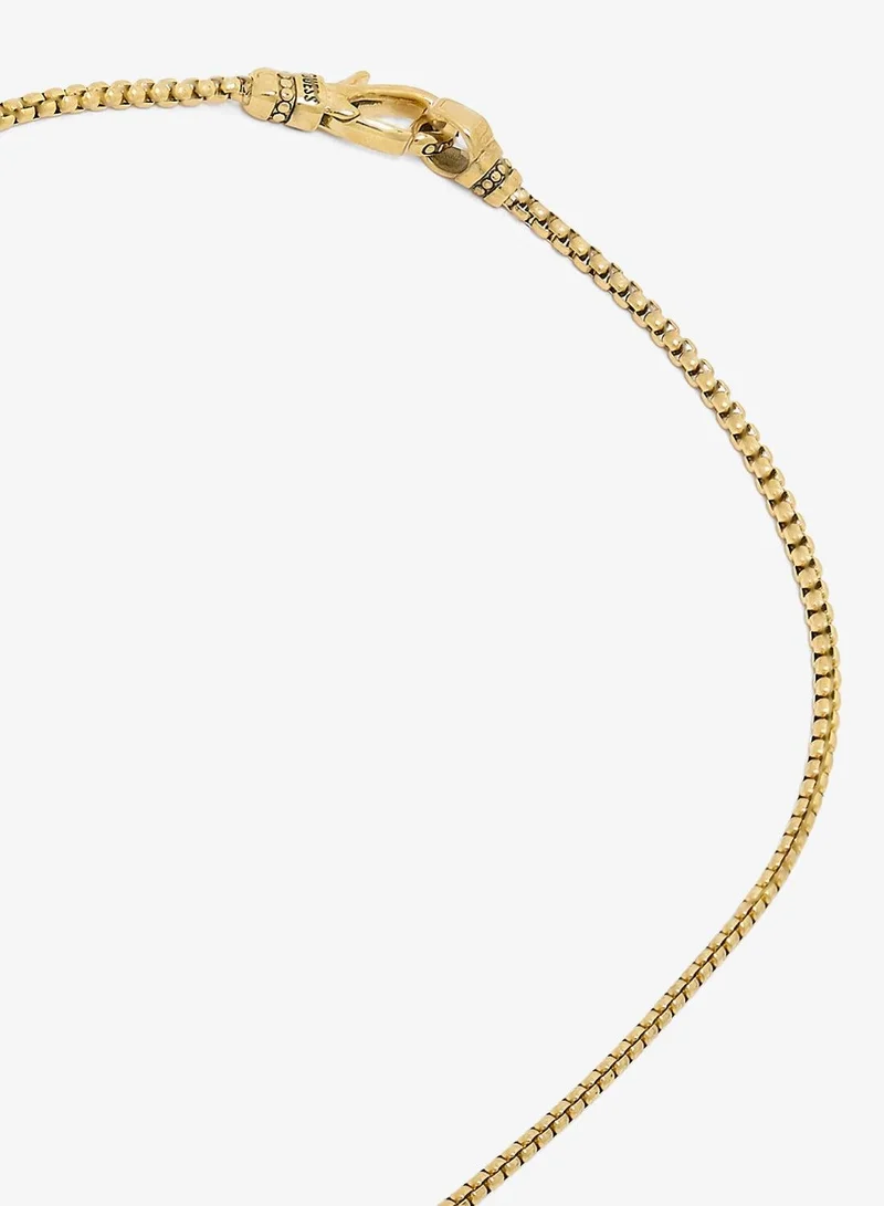 Guess  26 Inch Octagon Pave Necklace for Men | Best Price UAE