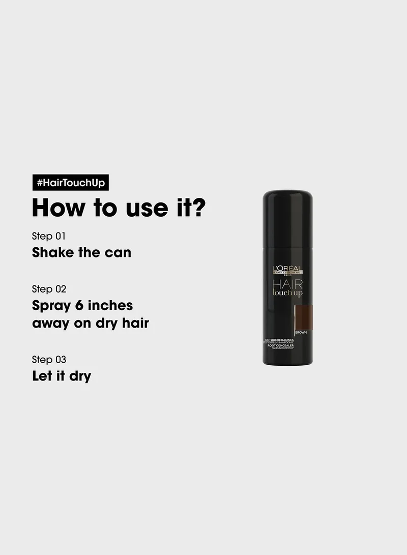 L'Oréal Professionnel Hair Touch Up Brown, 75ml