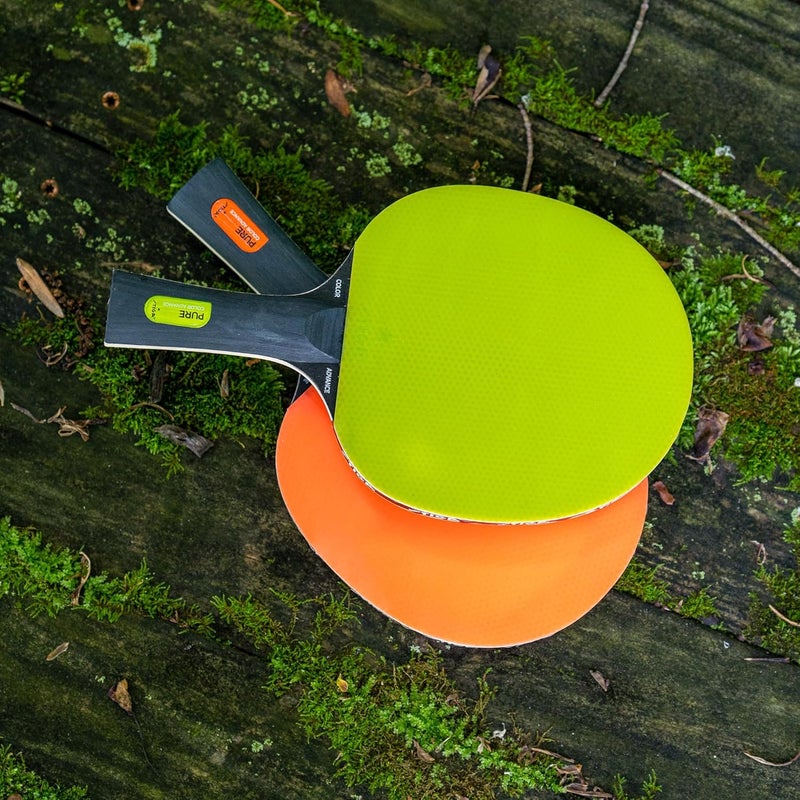 Stiga Pure Color Advance Performance-Level Table Tennis Racket (Yellow) - Image 2