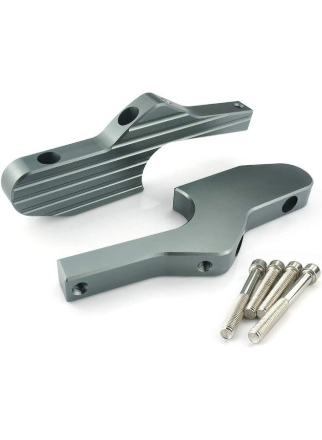 For Vespa GT GTS GTV 125 200 250 300 300ie Motorcycle Passenger Foot Peg Footrest Side Stand Enlarger Plate Accessories