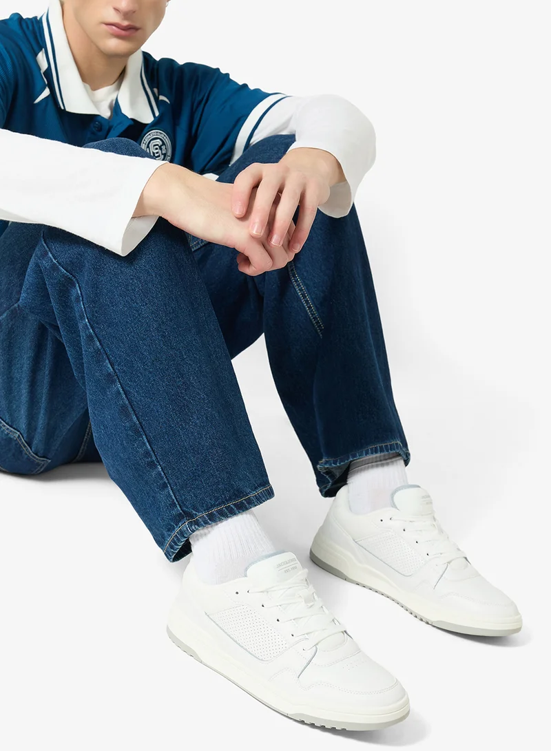 JACK & JONES JFWLONDON PU Lace up sneakers