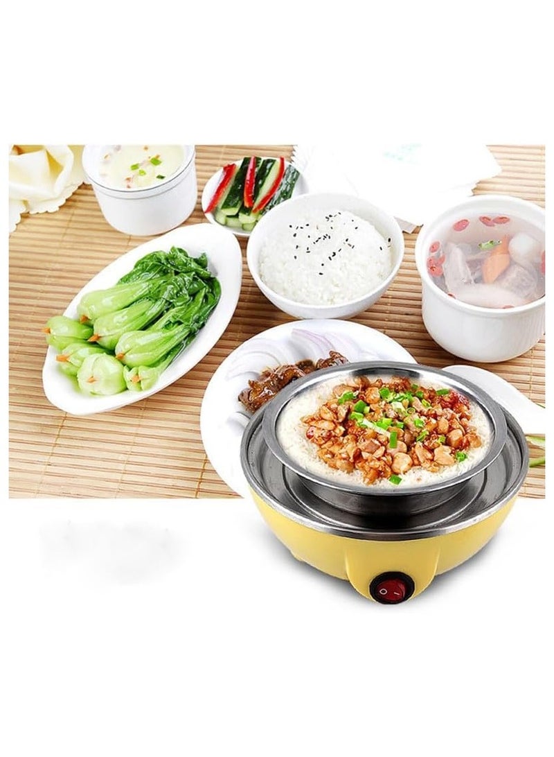 Wtrtr Electric Egg Boiler, 7 Egg Capacity, Automatic Shut-Off, Yellow - Image 2