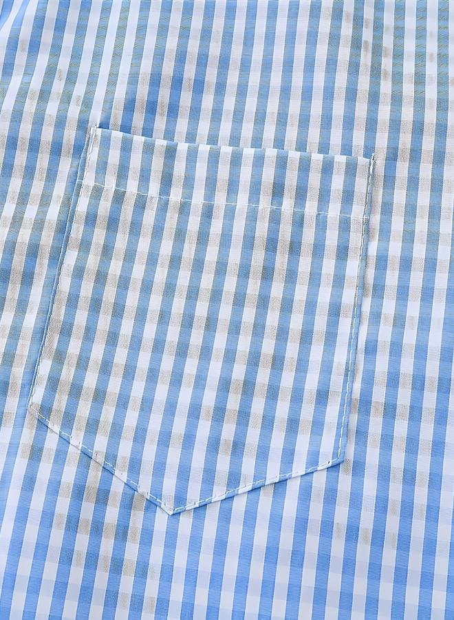 Take Two Striped Short Sleeve Button-Up Shirt - Image 3