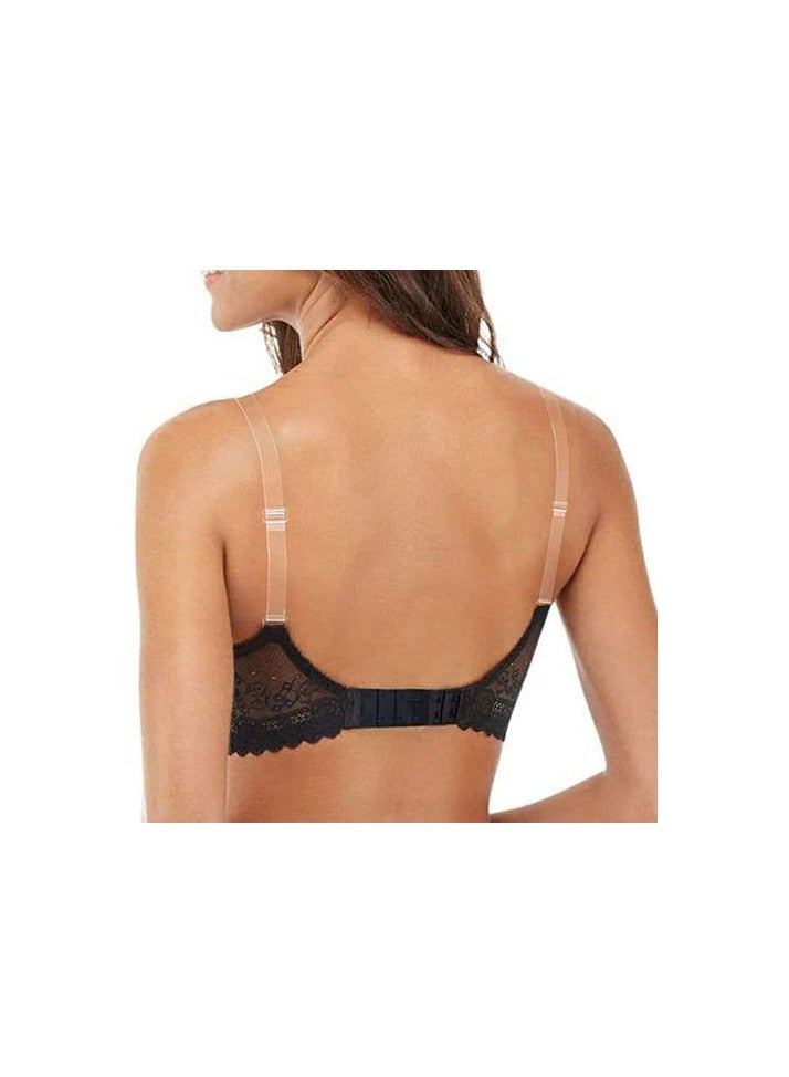 Transparent  Bra Straps for Women - Easy to Put on and Take Off - Flexible Invisible Support for Open Clothes - Image 3