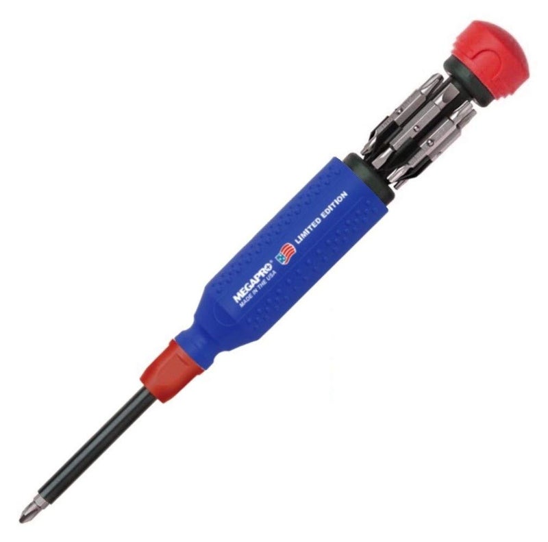 Bowers Tool Co. Megapro Original 15 in 1 Multi Bit Screwdriver Phillips Torx LIMITED EDITION USA - Image 1