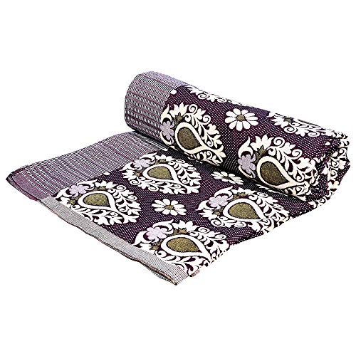 COMFORT WEAVE Cotton 300 TC Double Blanket 90" X 105" (King_Multicolor) - Image 1