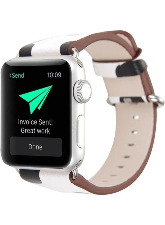 NIBEMINENT Ethnic Replacement Watchband For Apple Watch 1/2/3 42mm Multicolour - Image 4