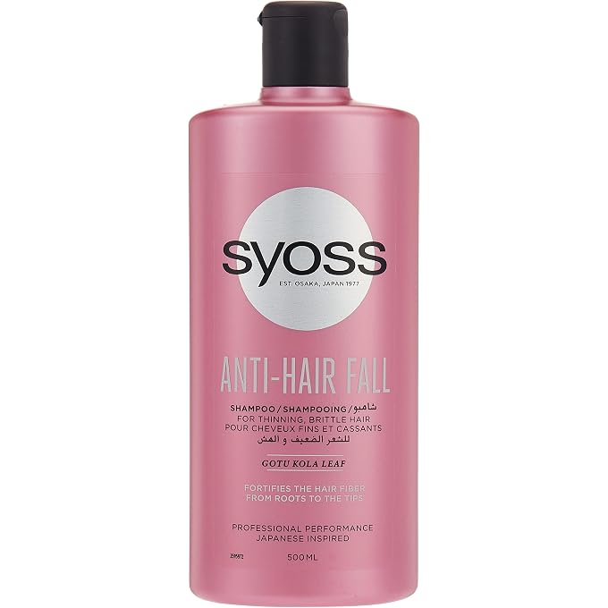 SYOSS Anti-hair fall shampoo 500ML for thinning hair - Image 1