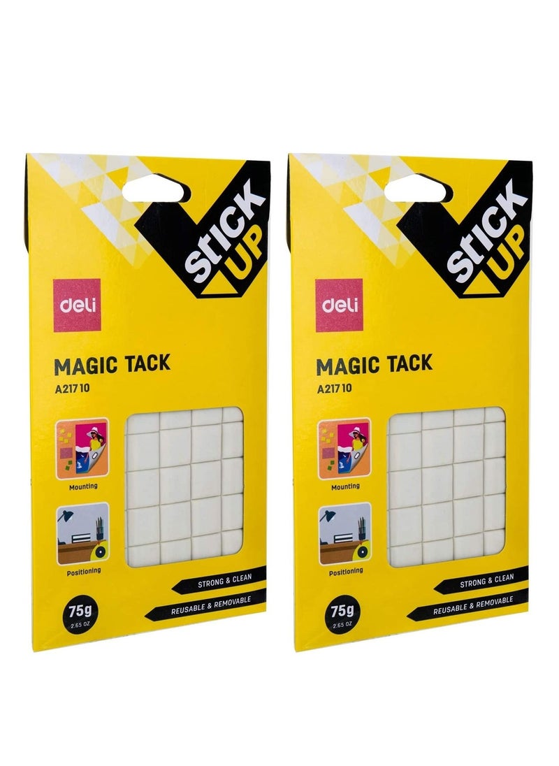 Deli 2-Pack Magic Tack It Adhesive Putty  - Image 1