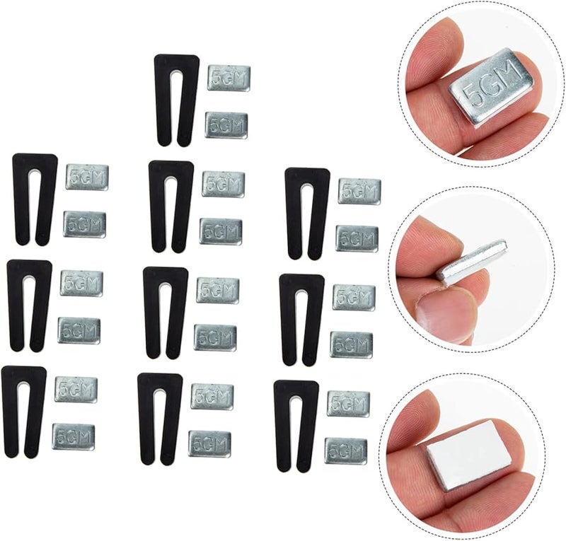 Ceiling Fan Balancing Weight Kit Clip On Easy Installation Durable Material - Image 2