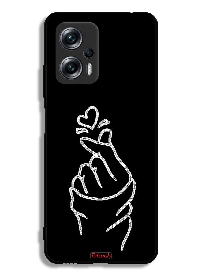Tolwak Xiaomi Redmi Note 11T Pro 5G Protective Case Cover Snap Love - Image 2