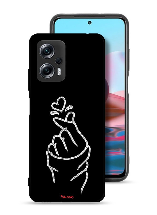 Tolwak Xiaomi Redmi Note 11T Pro 5G Protective Case Cover Snap Love - Image 1