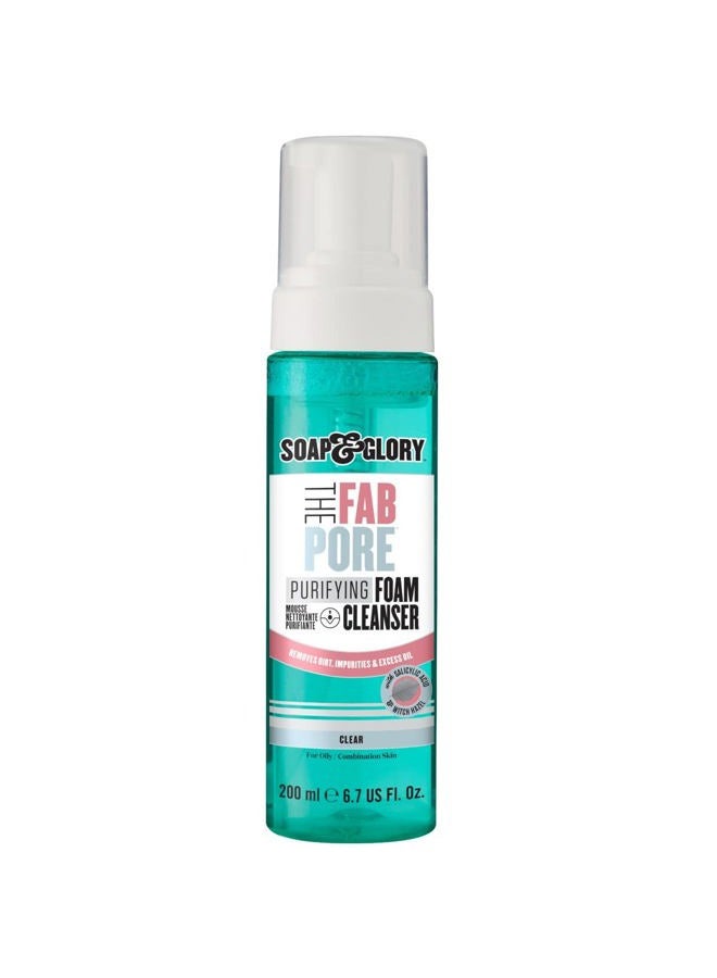 Soap & Glory منظف رغوي مطهر The Fab Pore، 200 مل - Image 1
