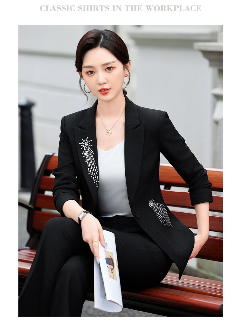 Shougu New Fashionable Casual Ms Suit Set  - Image 4