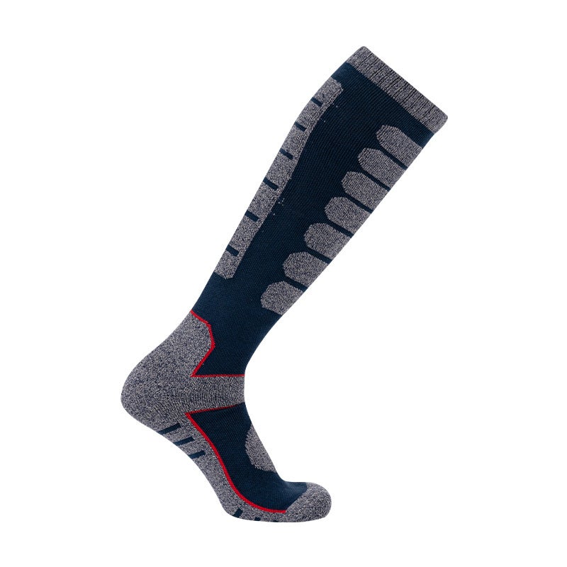 Generic 2023 Winter Ski Socks Thicken Over-Knee Toweling Black  - Image 2