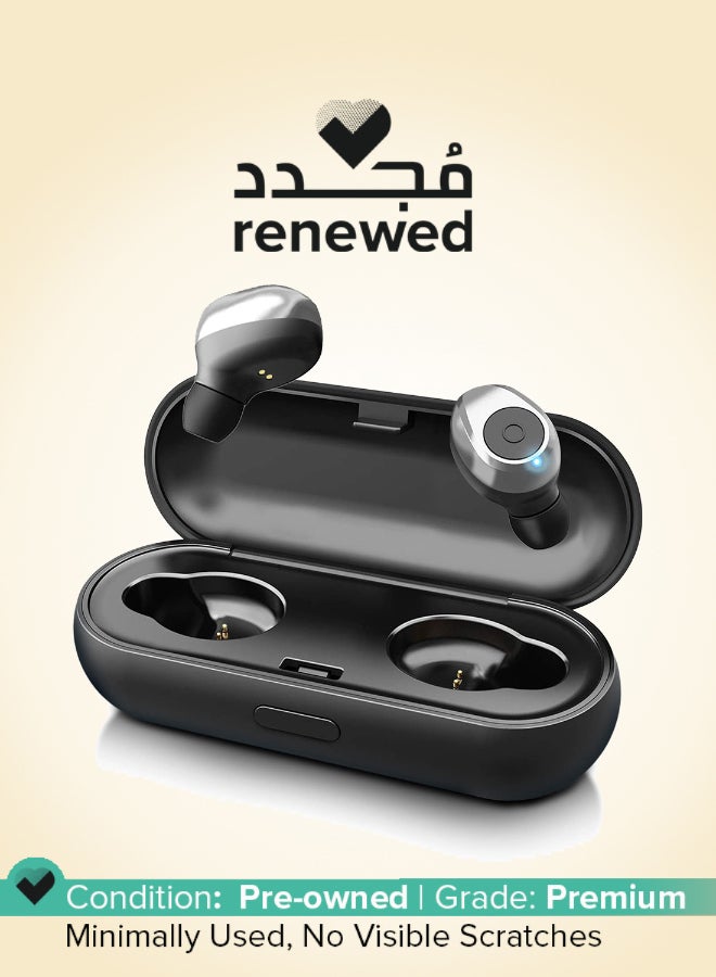 Instaplay مجدد - سماعات إنستا شوتس TWS بلوتوث 5.0 (أسود) - Image 1