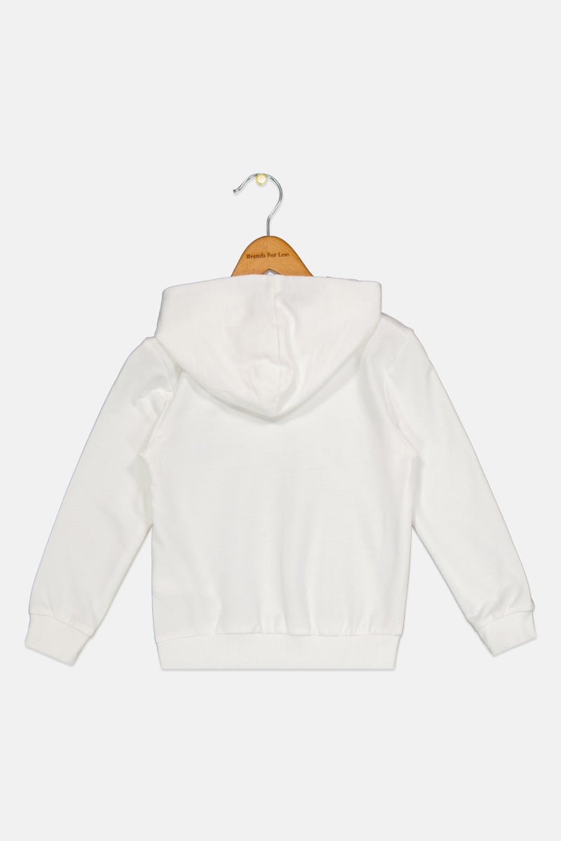 Disney Toddlers Boy Long Sleeve Mickey And Friends Hoodie, White - Image 2