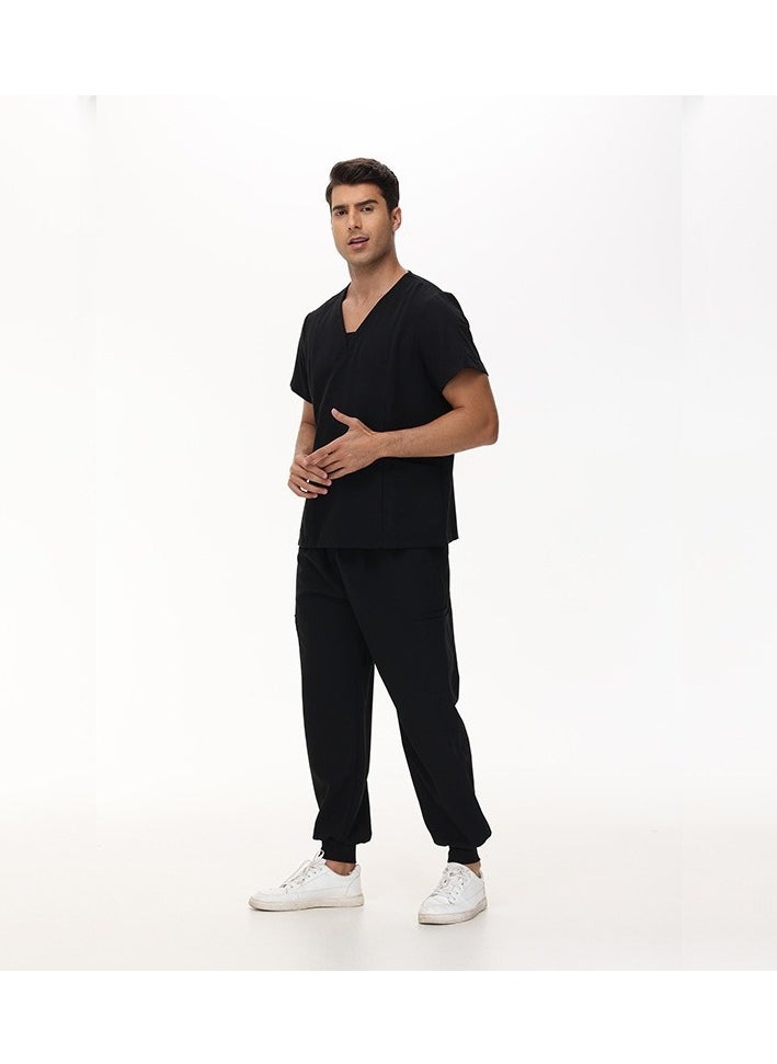 KUYING New V-neck Split Style Clinic And Hospital Medical Work Clothes  - Image 1