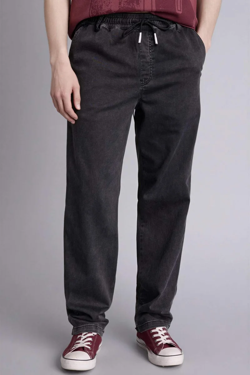 Defacto  Wide Leg Trousers for Men | Best Price UAE