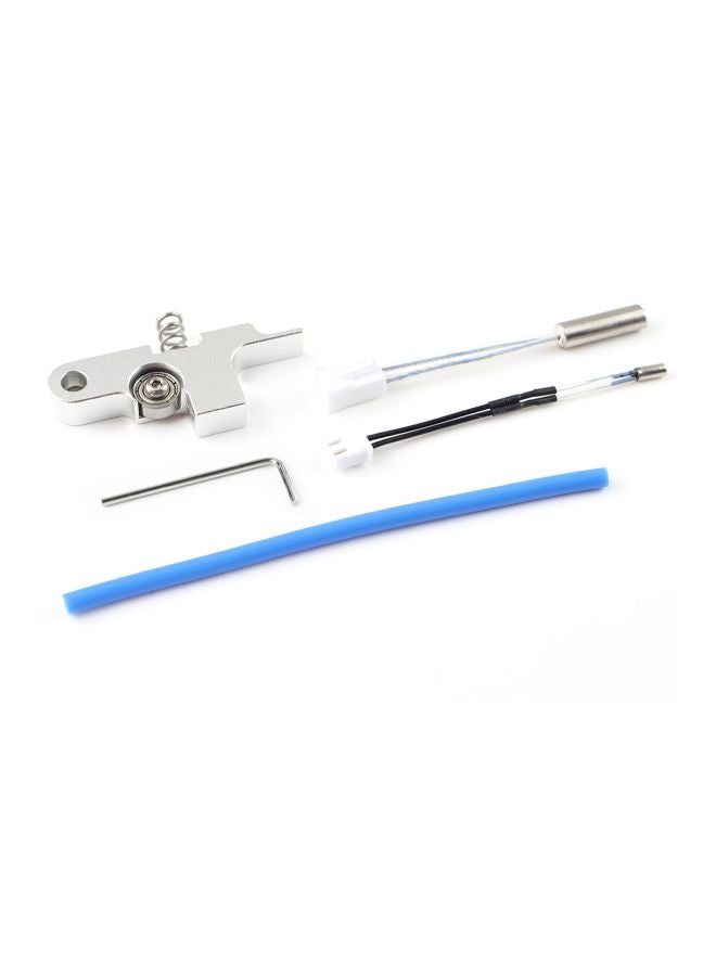 19-Piece 3D Printer Extruder Nozzle Kit Gold/Silver/Blue - Image 5