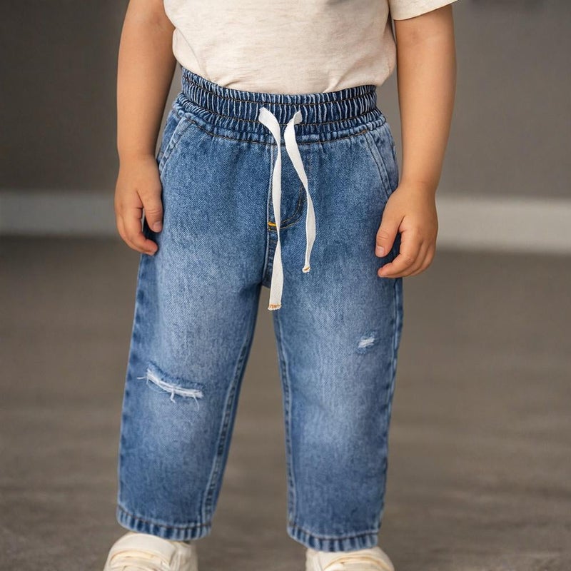 اوركيدز جينز أولاد ممزق - أزرق - Image 1